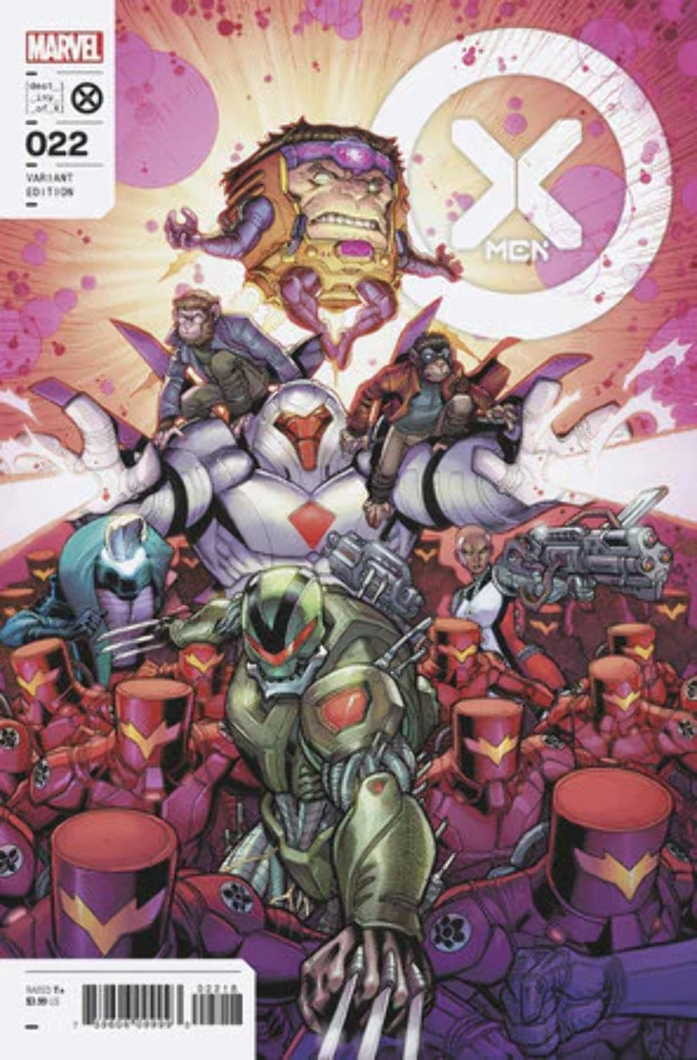 X-Men #22 H 1:25 Nick Bradshaw Variant (05/17/2023) Marvel