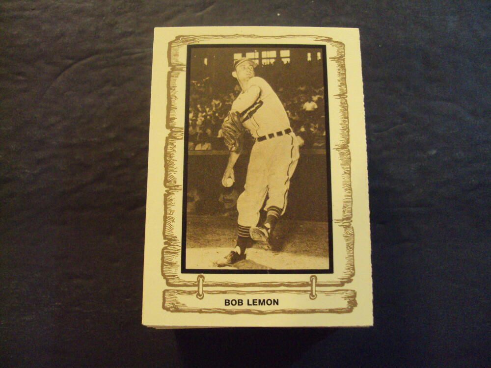 Complete Series 3-4 Baseball Legends Cards #60-120 Cramer Sports 1983 ID:88599
