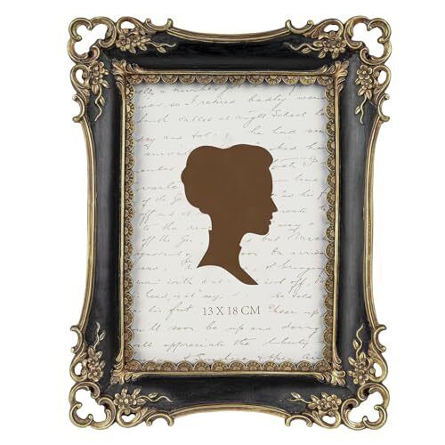 5x7 Inch Vintage Picture Frame, Elegant Antique Photo Frames with Glass Front...