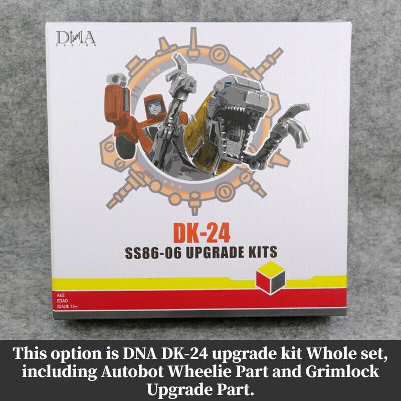 New DNA DK-24 Upgrade kit for SS86 Grimlock & Autobot Wheelie Can Split sales