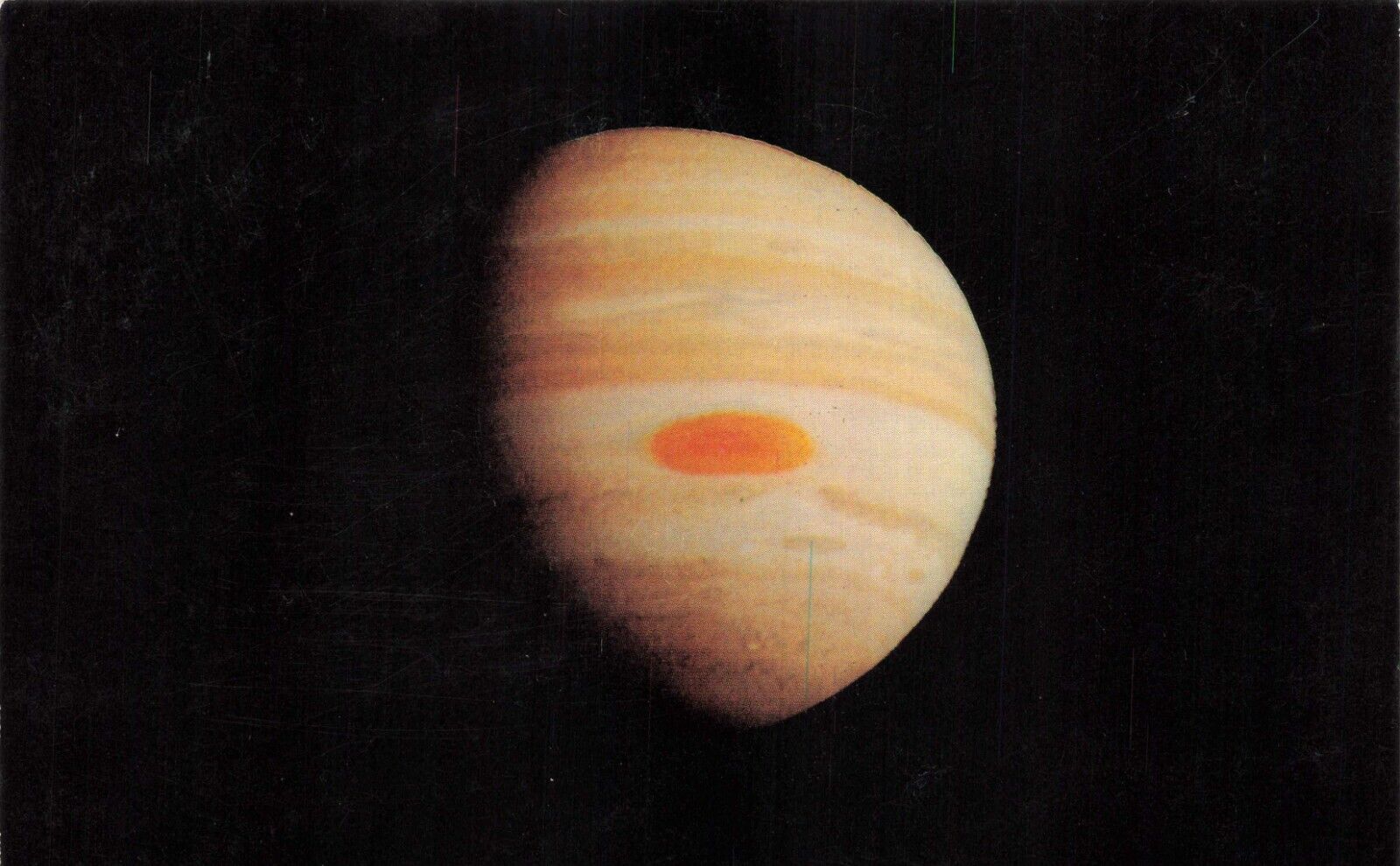 Postcard NASA Space Planet Jupiter Pioneer 11 Photo Solar System Giant Red Spot