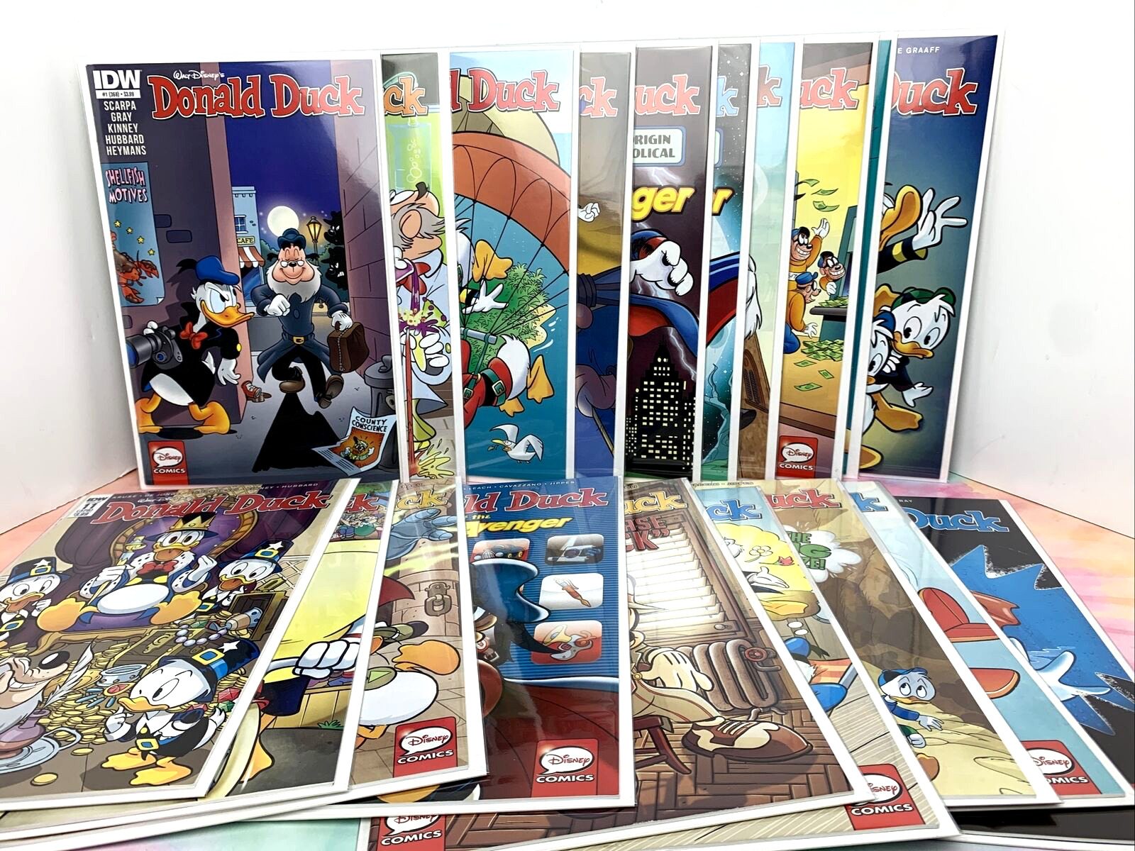 Lot of 19 IDW Walt Disney's Donald Duck Comic Books Issue #1-19 (2015-2017)