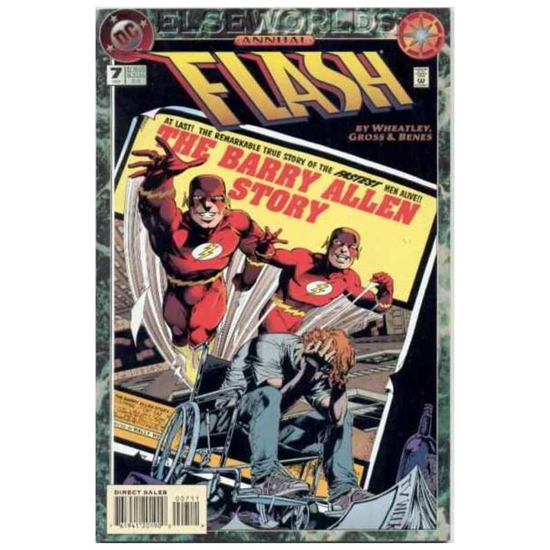 Flash (1987 series) Annual #7 in Near Mint + condition. DC comics [u}