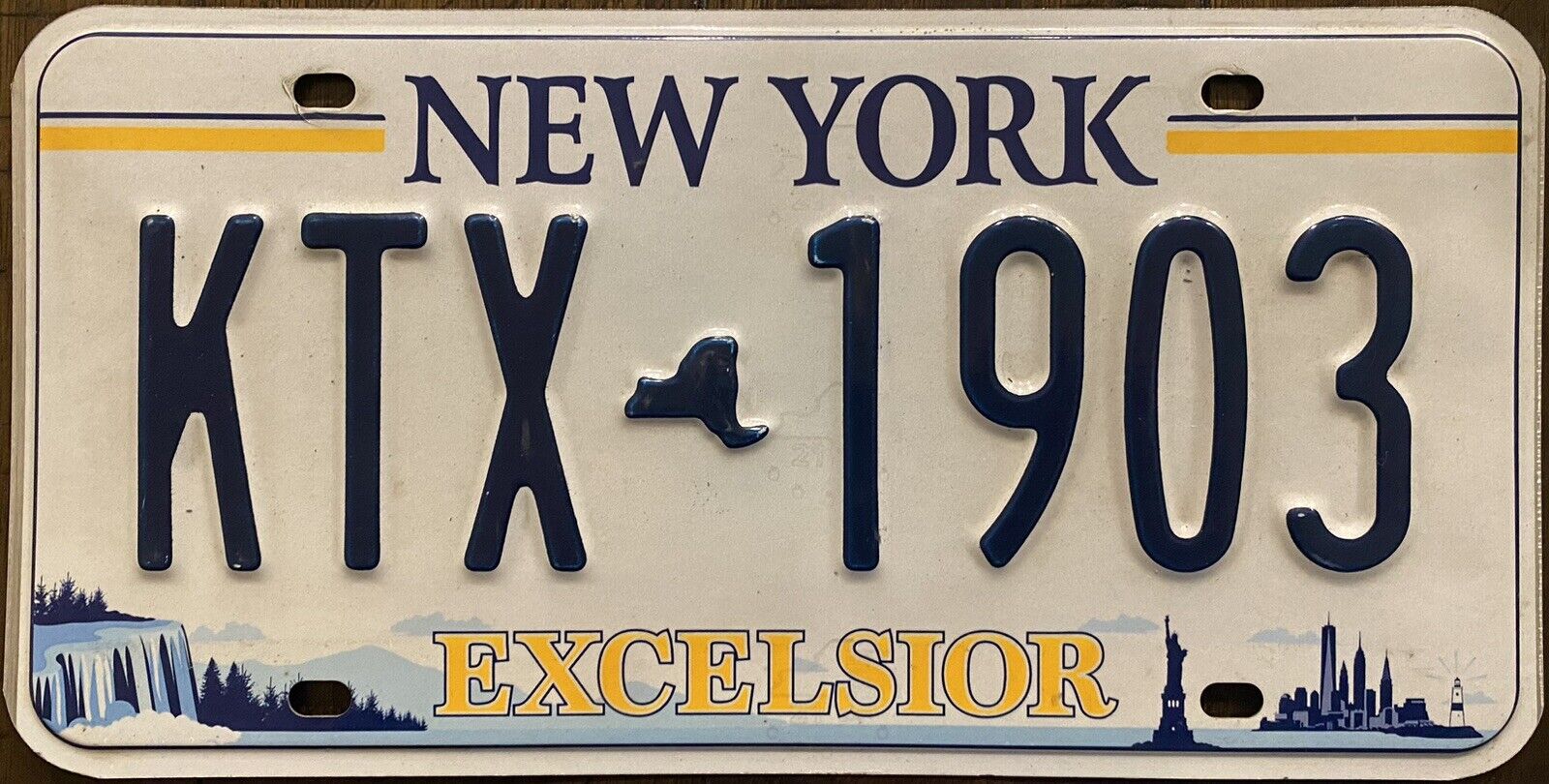 FREE SHIPPING 2020 New York License Plate EXPIRED
