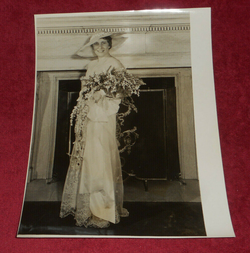 1934 Press Photo Mrs William Roche McStay AKA Ethel Carolyn Wall Oakland CA