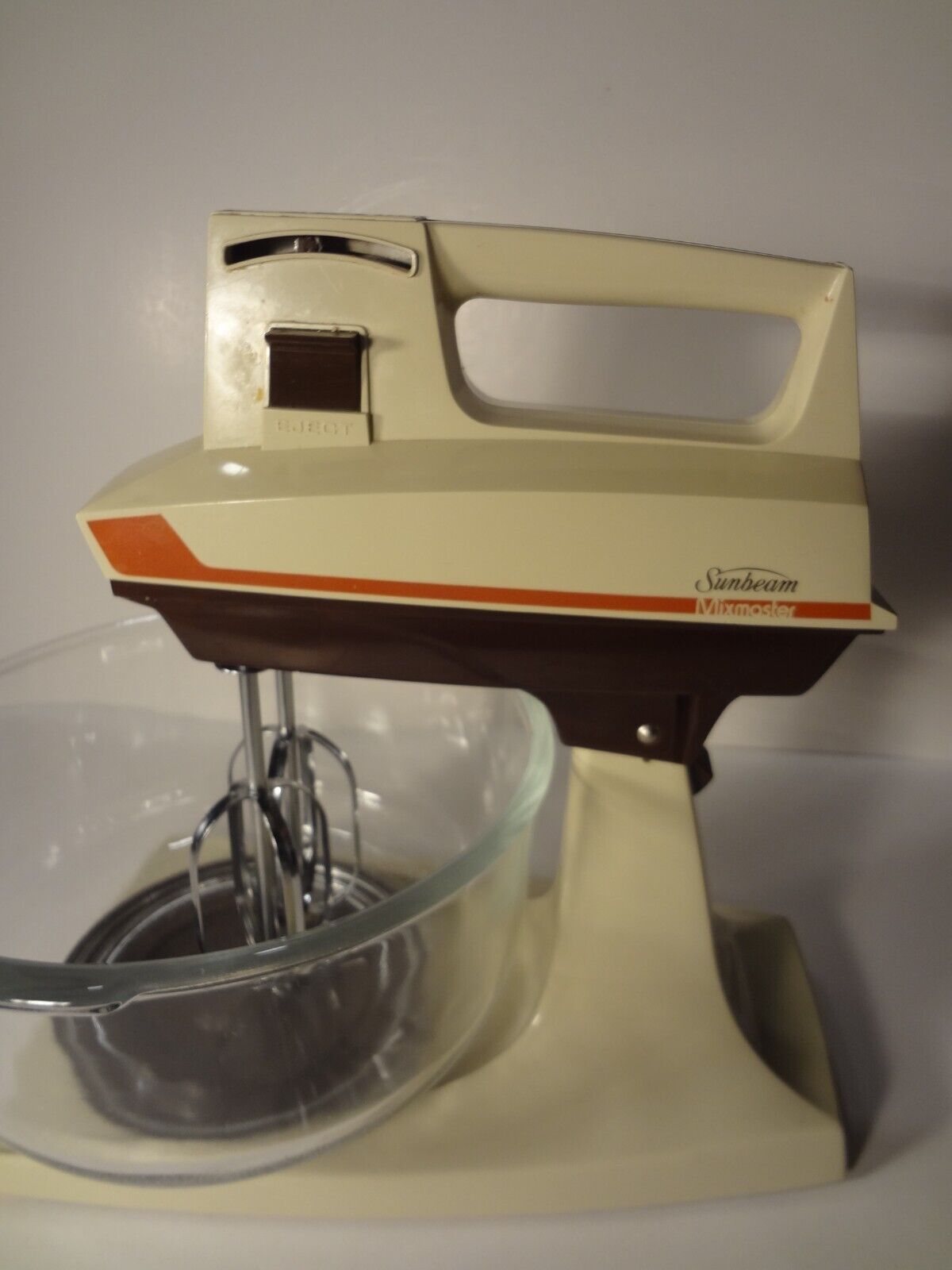Sunbeam Mixmaster Model 10 Ten Speed Stand Mixer With Beaters & Bowl Vintage