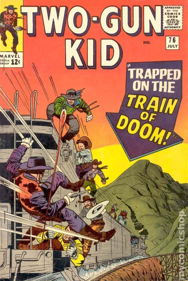 Two-Gun Kid #76 VG- 3.5 1965 Stock Image