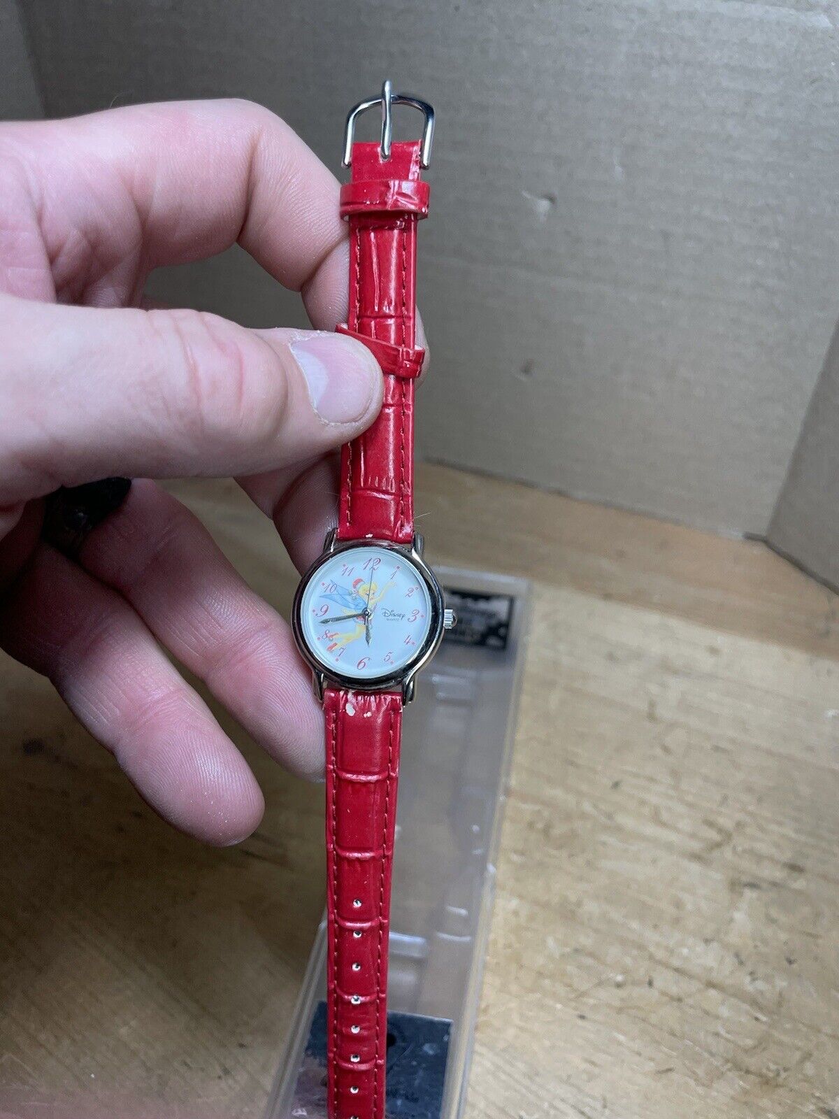 Disney Tinkerbell Watch Wristwatch Walt Disney Time Works