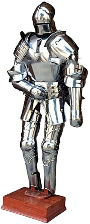 Medieval Epic German Gothic Full Suit of Armor Medieval Halloween Costume