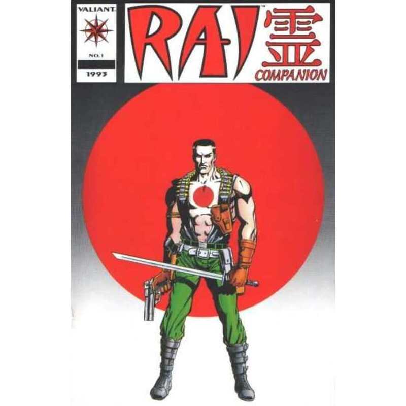 Rai (1992 series) Companion #1 in Near Mint condition. Valiant comics [m&