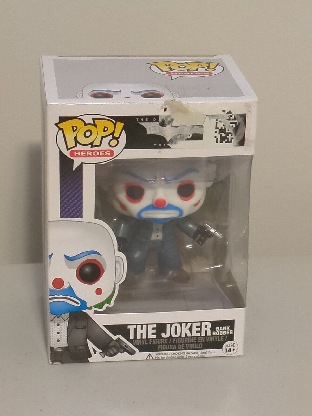 Funko Pop DC Heroes The Joker Bank Robber #37 The Dark Knight New Vinyl Figure