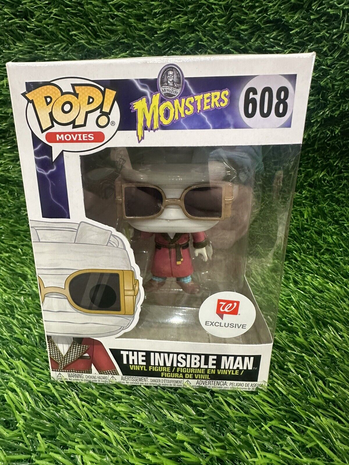 Funko Pop Movies Universal Monsters  The Invisible Man 608 Walgreens Exclusive