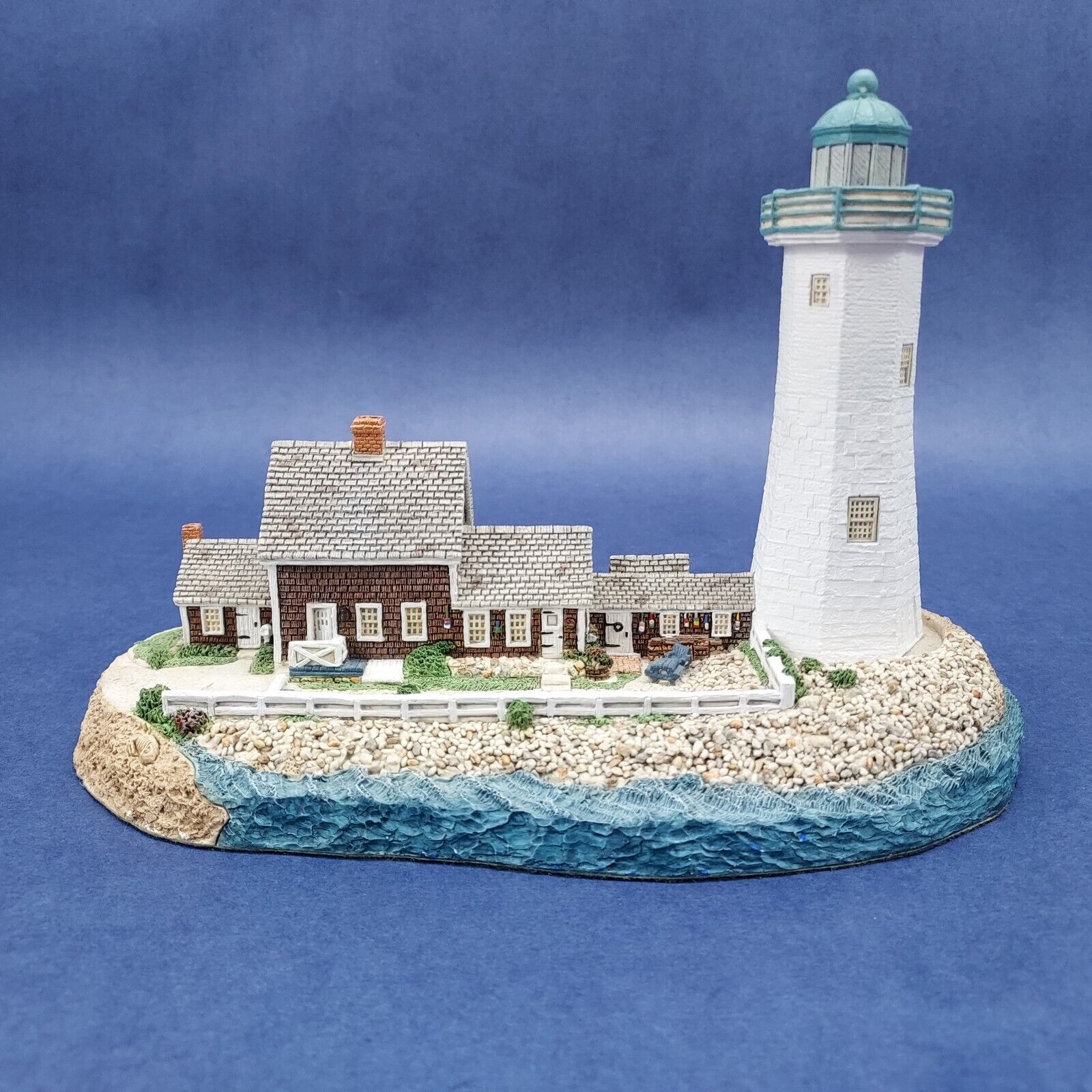 Harbour Lights 166 Scituate Massachusetts 1996 Lighthouse Signed ~ No Box