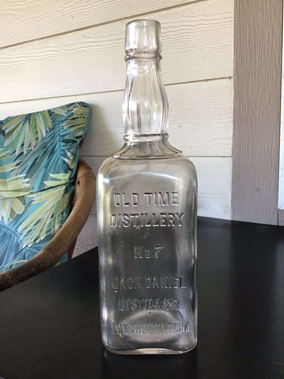 Rare 1895 Old Time No.7 Jack Daniel Distiller Lynchburg,Tenn Test Bottle.