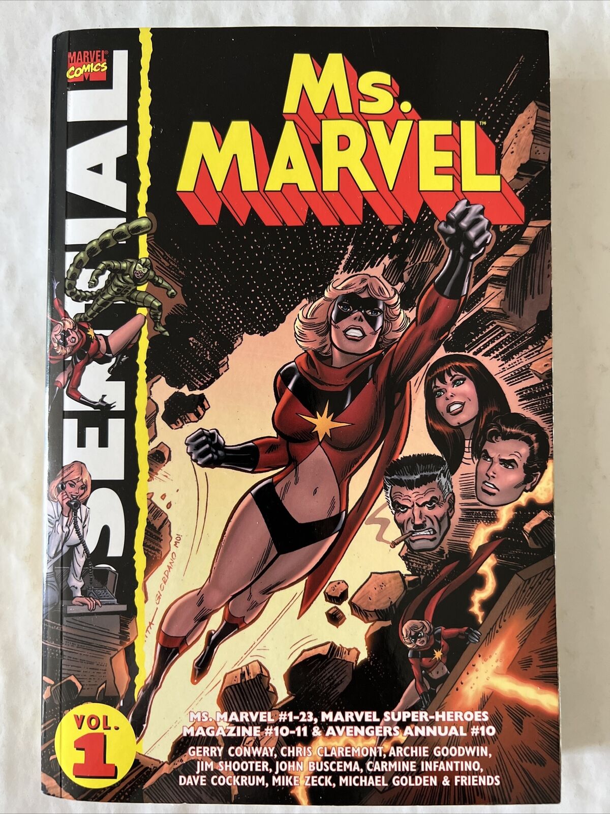 Ms. Marvel - Volume 1 - Essential - Marvel Comics - 1st print - 2007 - TPB