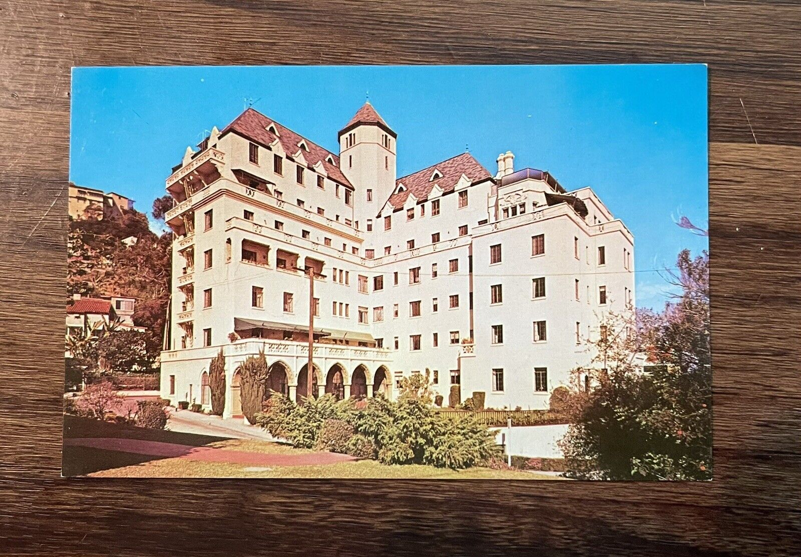 RARE Late 1950s-Early 1960s Vintage Chateau Marmont Post Card Perfect