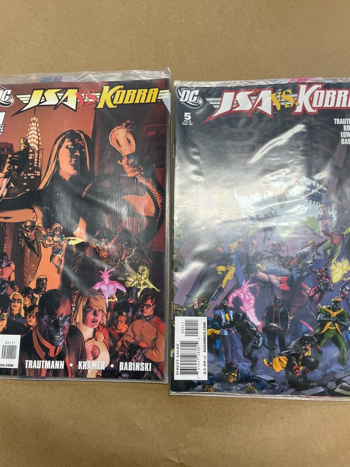 JSA vs. Kobra Comics -Lot Of 2-  (DC Comics)