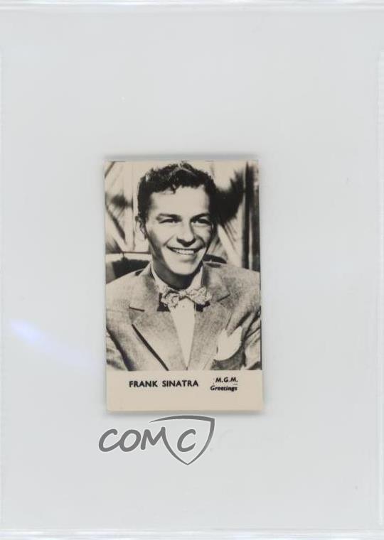 1950s Anonymous Film Stars Studio Name and Greetings Set Frank Sinatra 11bd