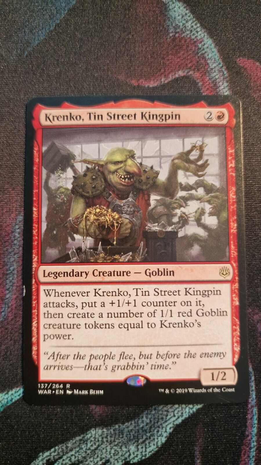 Krenko, Tin Street Kingpin ~ War of the Spark [ Excellent ] [ Magic MTG ]