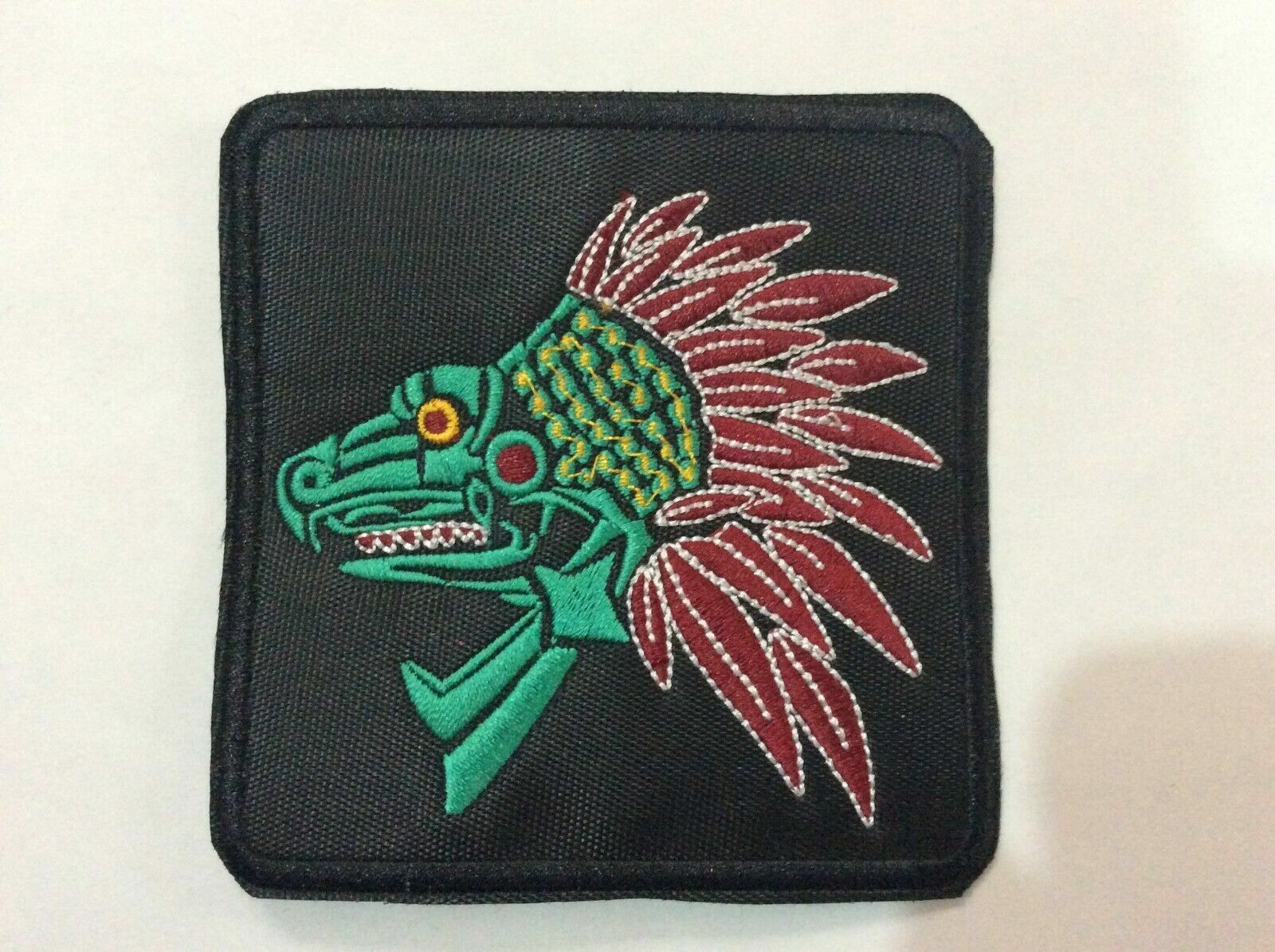 Patch Quetzalcoatl - Aztec Mitology - Mexico - Kukulkan - Feathered Serpent Maya