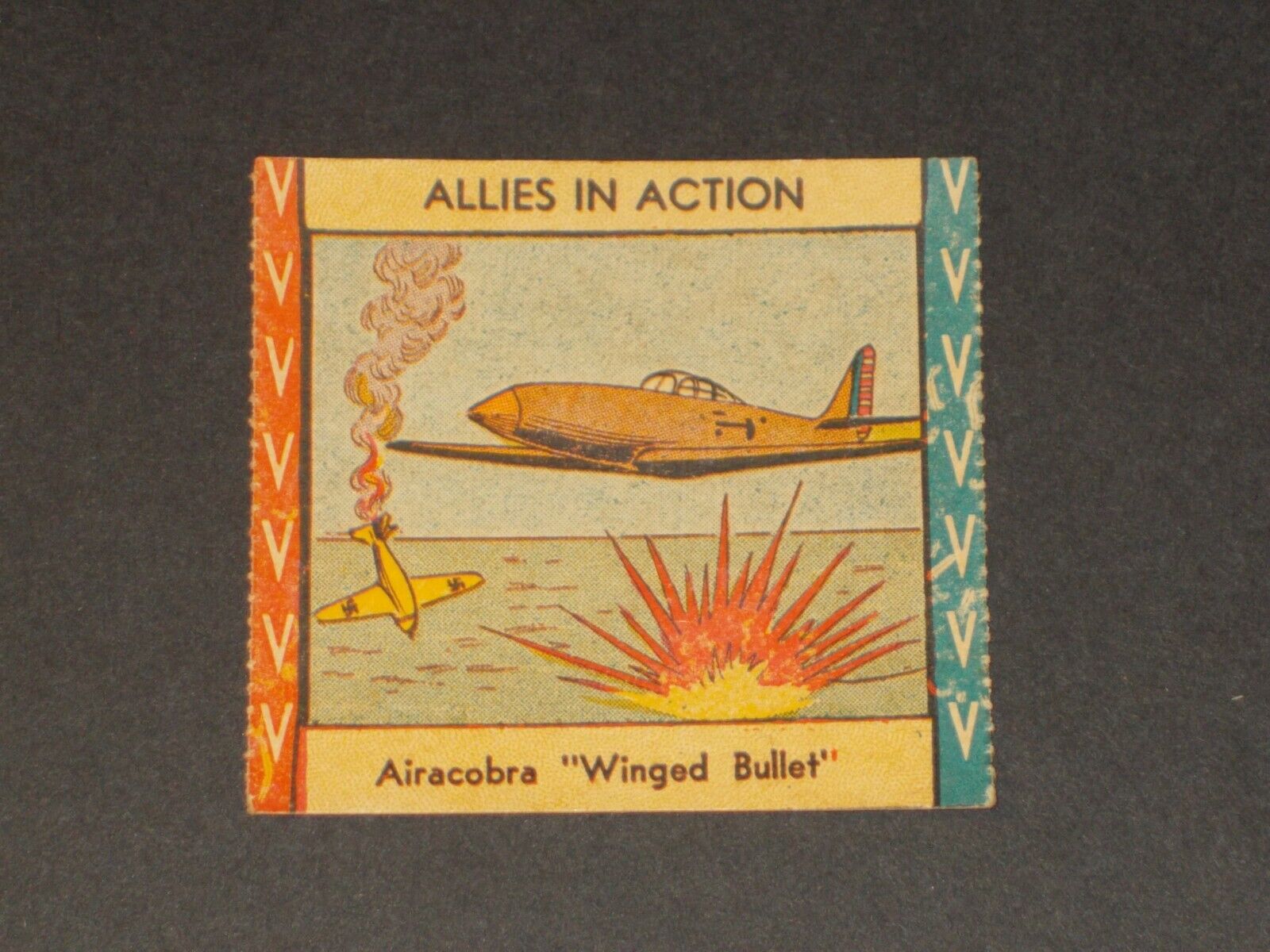 Allies In Action (WH Brady Co) (R11), #171, VERY NICE Card  SCARCE HIGH NUMBER