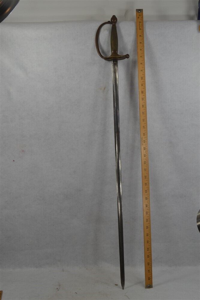 antique sword Civil War marked dated US JH 1862 very good 39 in original 