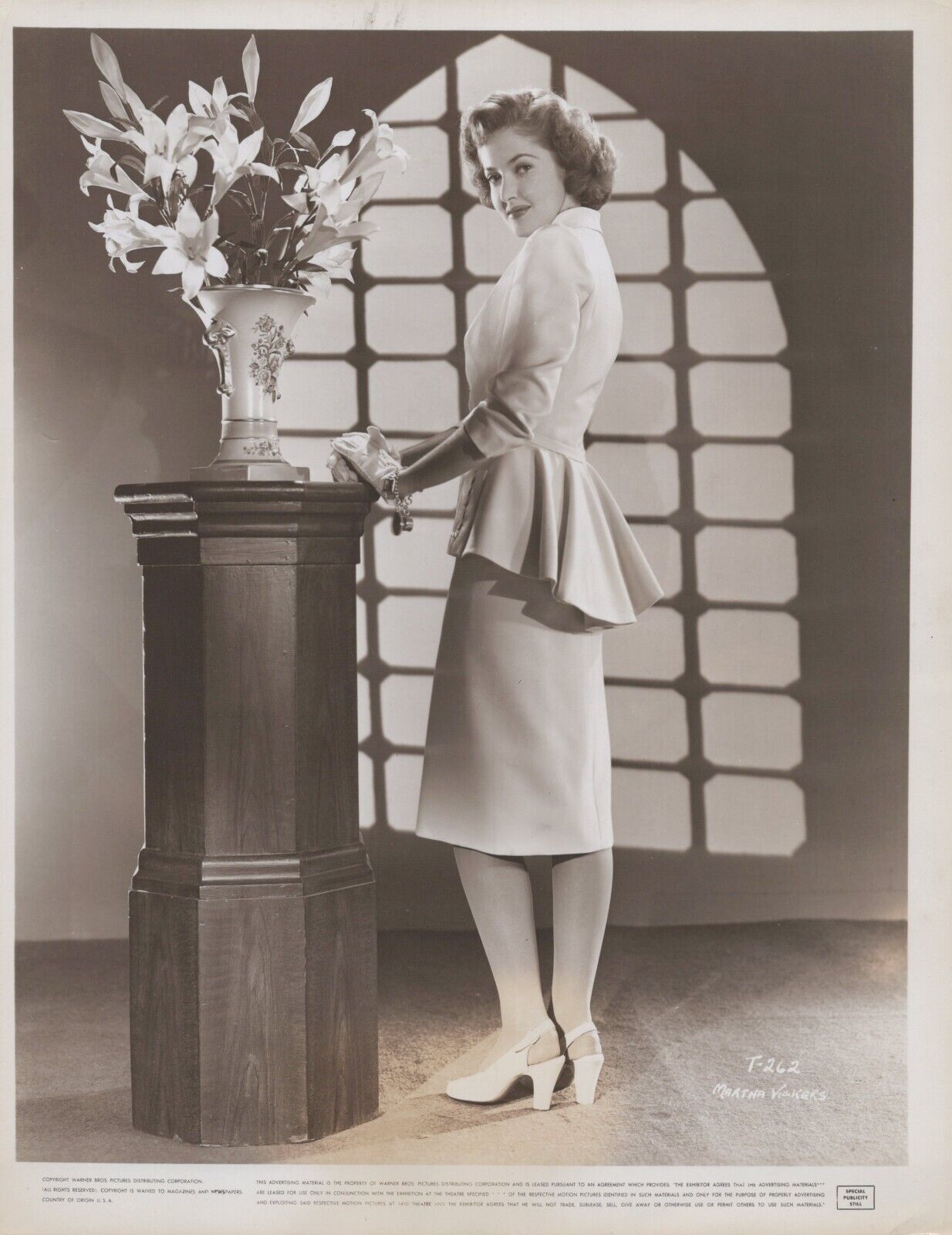 Martha Vickers (1950s) Stylish Pose Original Vintage Hollywood Movie Photo K59