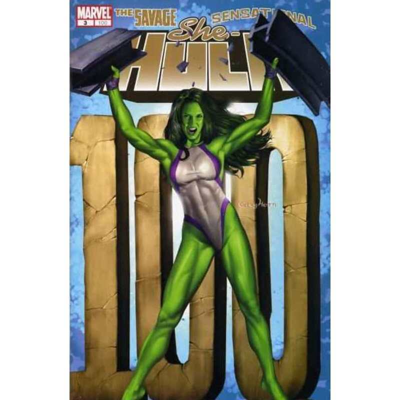 She-Hulk (2005 series) #3 in Near Mint condition. Marvel comics [h@