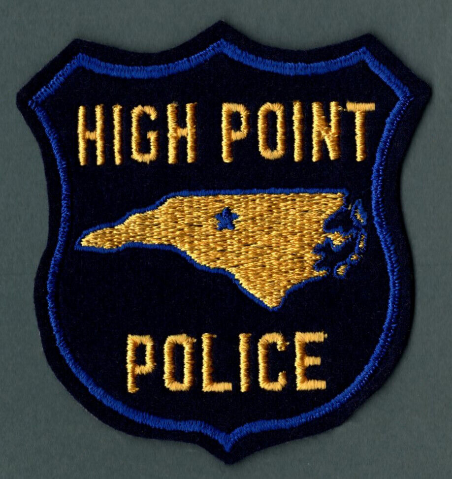 High Point North Carolina Police Patch *FELT*