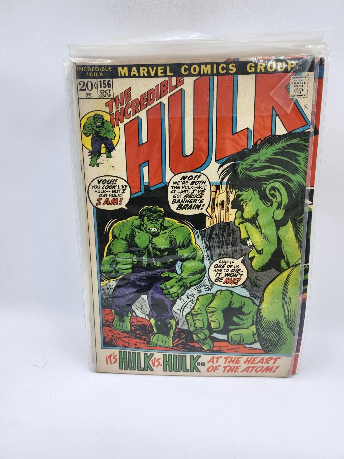 Marvel Comics Group Incredible Hulk #156 1972 1st Appearance Krylar 