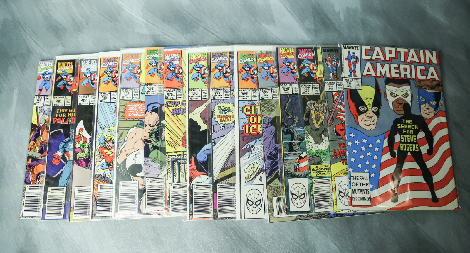 Captain America Comic Book Lot Vintage lot of 15 by Marvel Comics 90s
