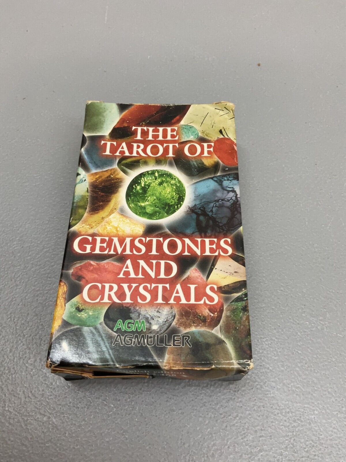 Vintage 1996 The Tarot Of Gemstones And Crystals By Agm Agmuller Tarot Cards