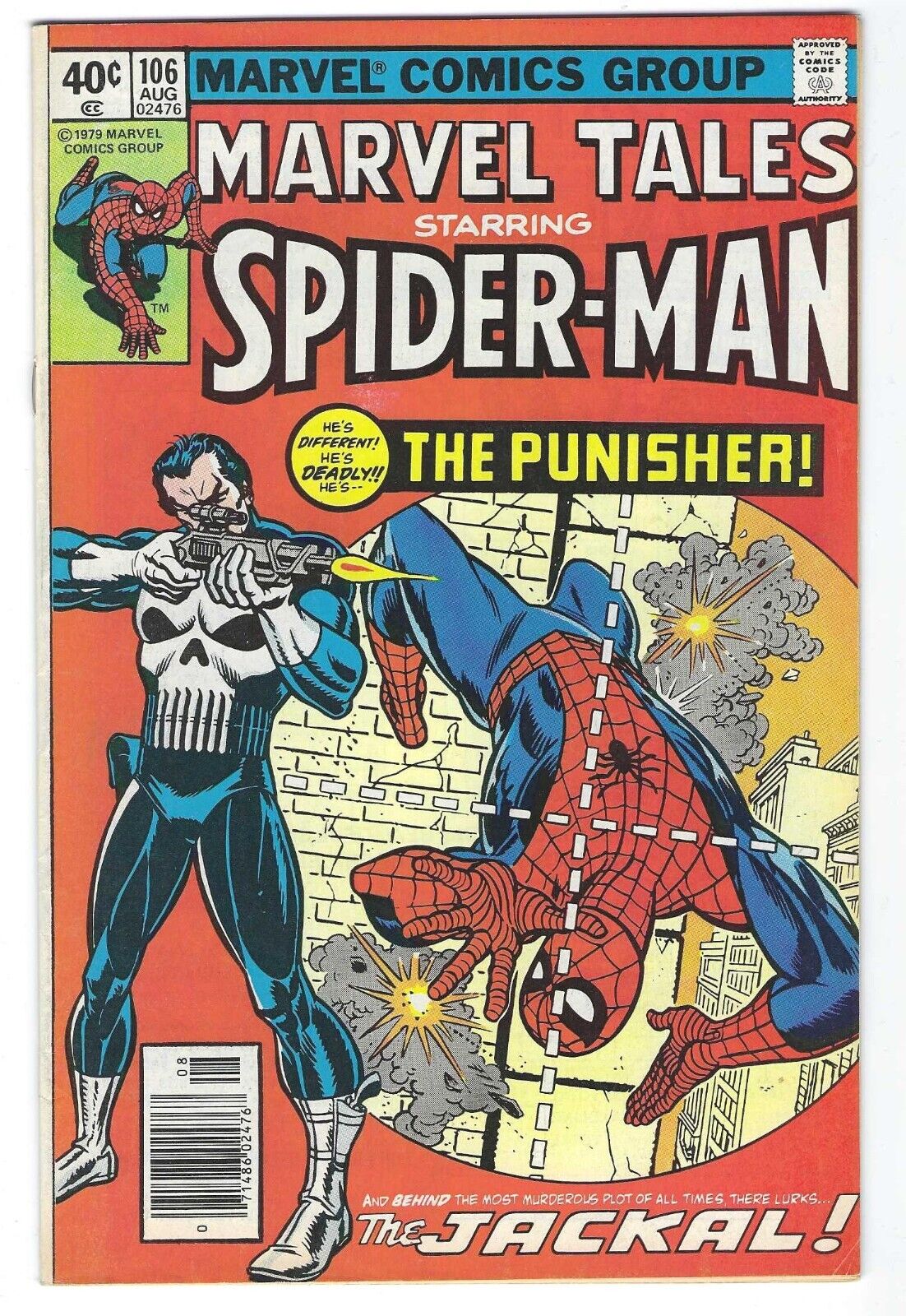 Marvel Tales #106 F/VF Amazing Spider-Man #129 1st Punisher