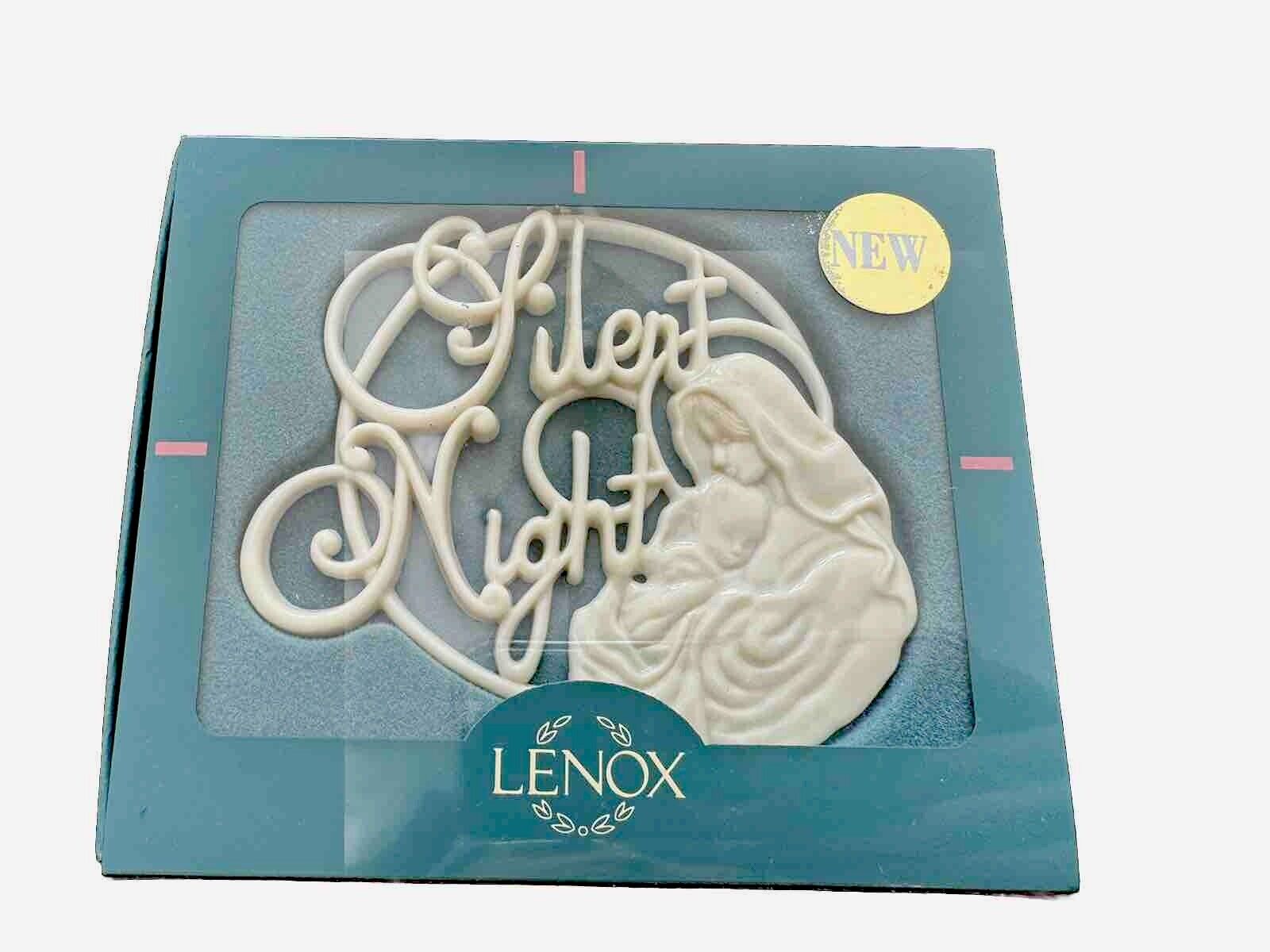 Lenox Songs of Christmas Ornament Silent Night New In Box