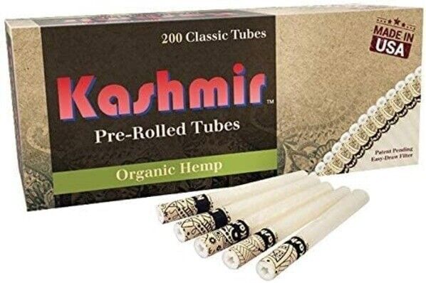 Kashmir Pre-Rolled Carton Classic Tubes - One Pack 200ct
