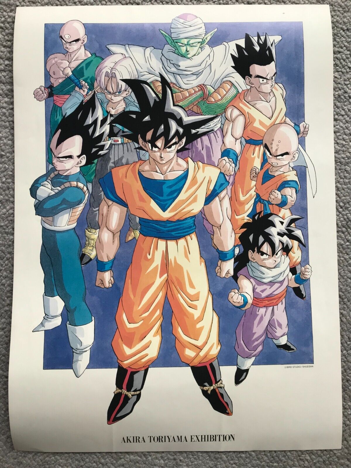 Akira Toriyama World Exhibition Poster B3 Size from Japan Dragon Ball