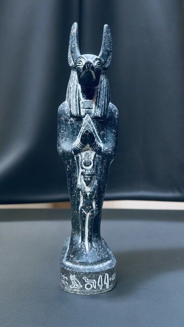 RARE ANCIENT EGYPTIAN ANTIQUITIES Heavy Statue Pharaonic Of God Anubis Egypt BC