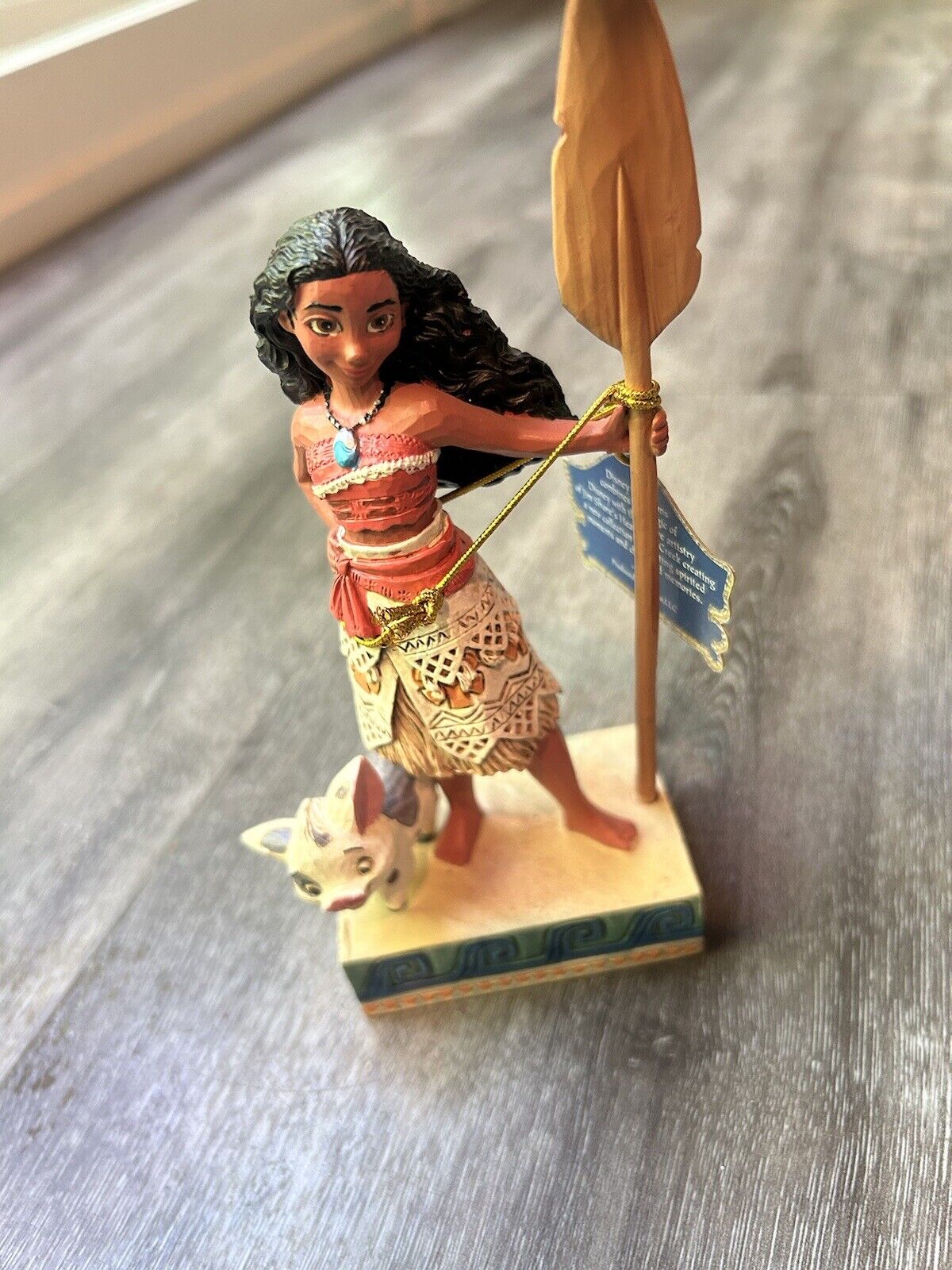 Jim Shore Disney Traditions  ~ Moana & Pua Figure~ FIND YOUR OWN WAY ~  #4056754