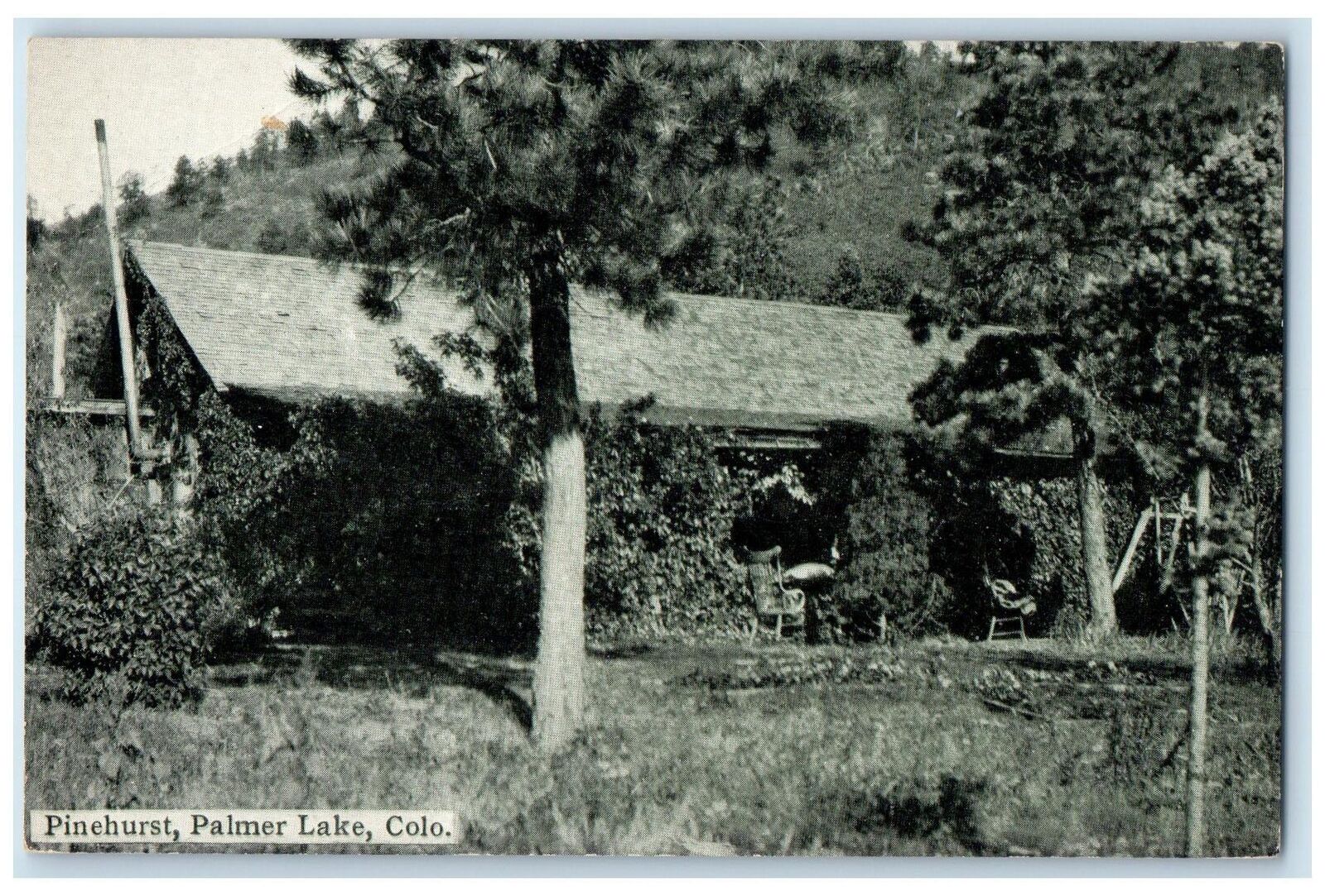c1910's Scenic Of Pinehurst Palmer Lake Colorado CO Unposted Vintage Postcard