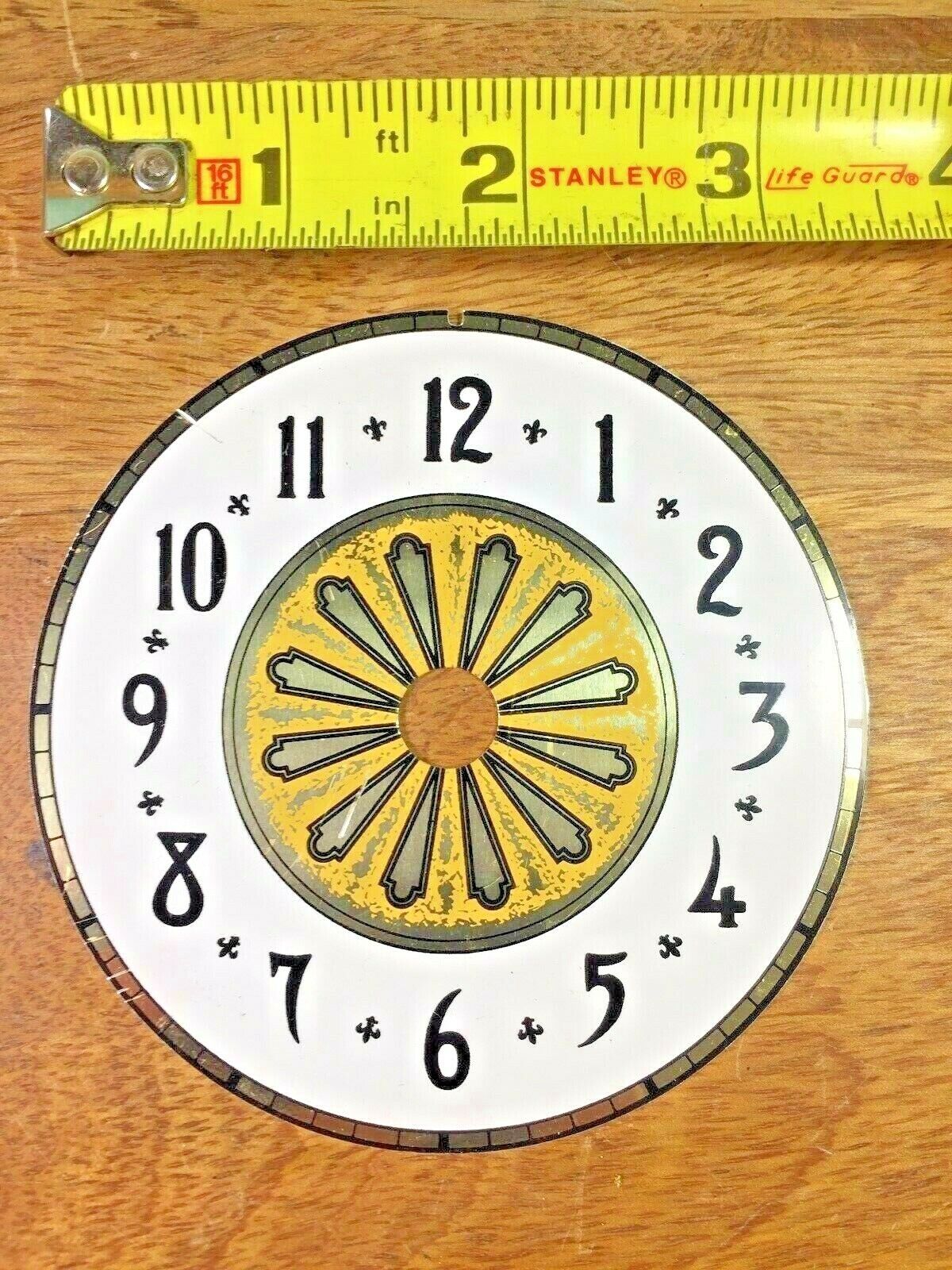 3 5/8 Inch Diameter Clock Dial Pan  (K7001)