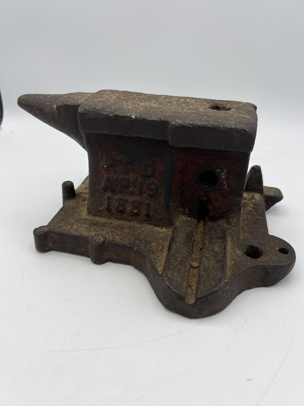 Rare J. Allen\'s Patented 1881 Jewelers Anvil and Vise
