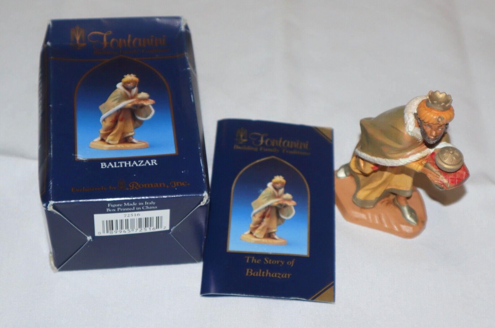 Fontanini Balthazar Figurine | Wise Man King Nativity 5\