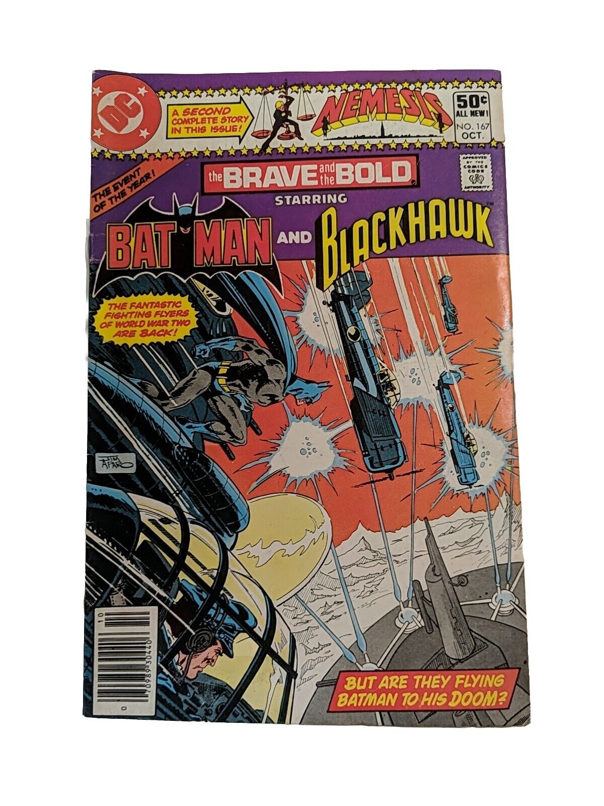 Brave And the Bold #167 Batman And Blackhawk DC Comics 