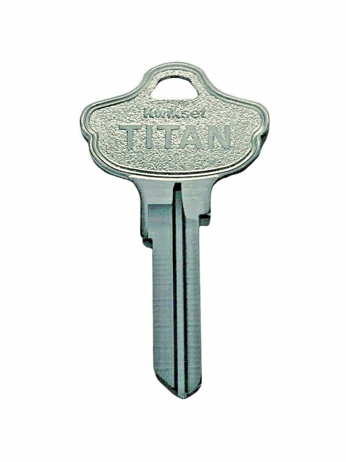 1 Original OEM Kwikset Titan KW10 A1176ST 1-8260 KW12D KWT Key Blank