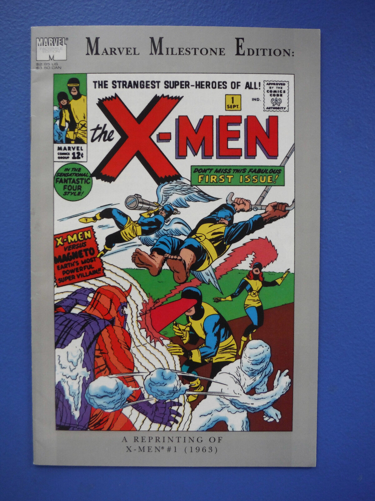 MARVEL MILESTONE EDITION X-MEN #1 Reprint 1991 Marvel Comics FN-VG