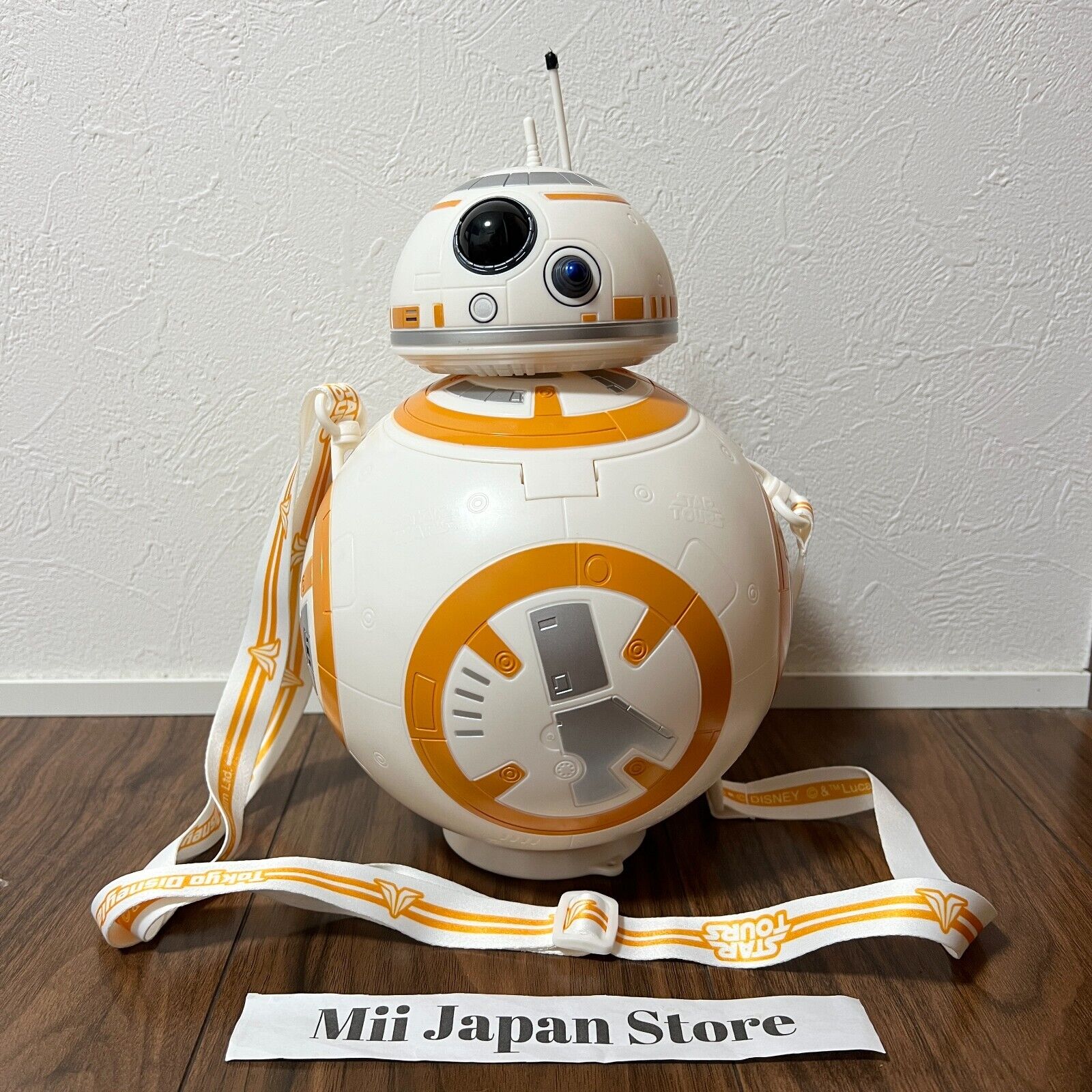 Star Wars BB-8 Popcorn Bucket Tokyo Disney Land Resort TDL Limited Used JAPAN