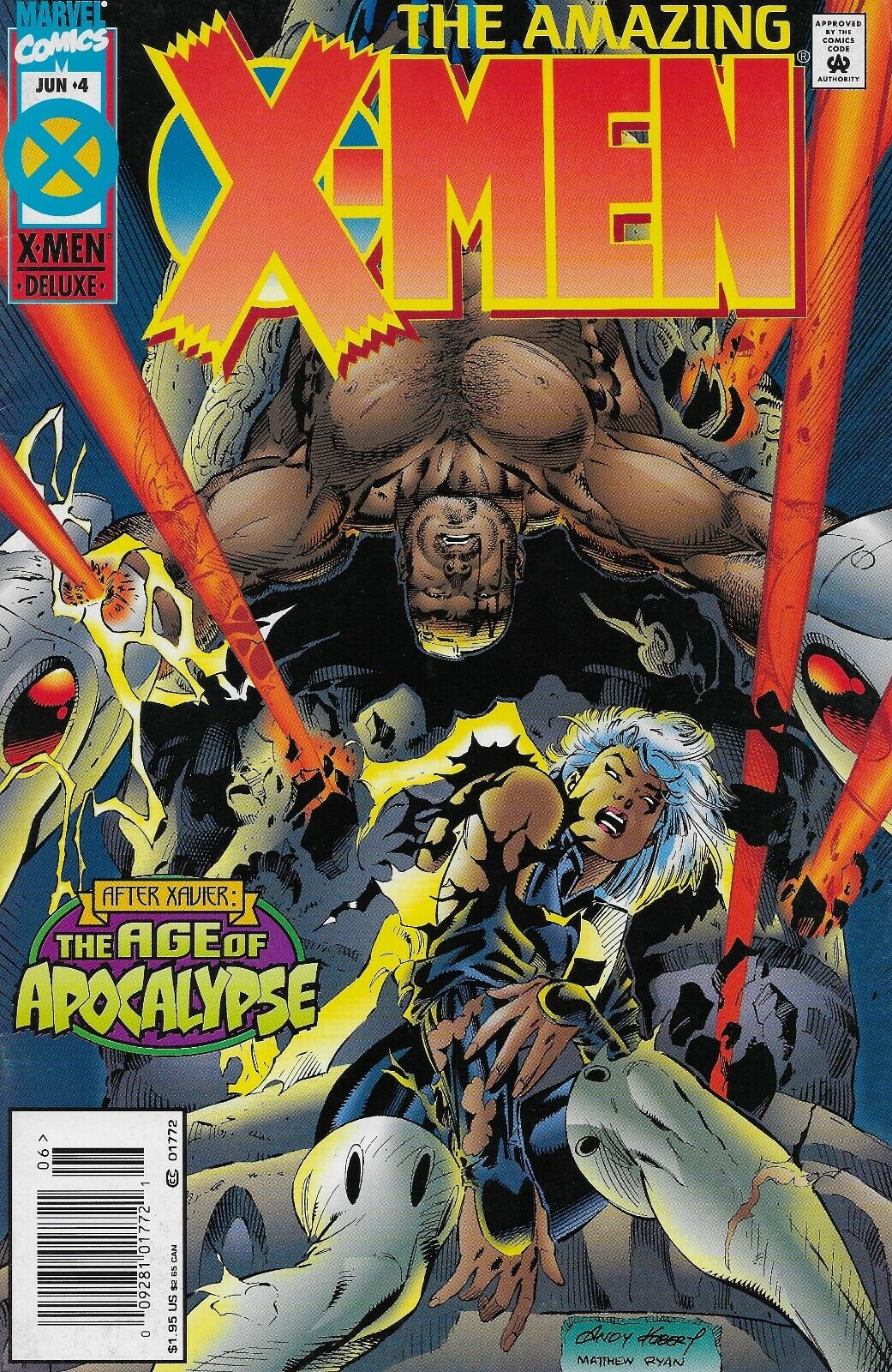THE AMAZING X-MEN #4 MARVEL COMICS 1995 BAGGED AND BOARDED