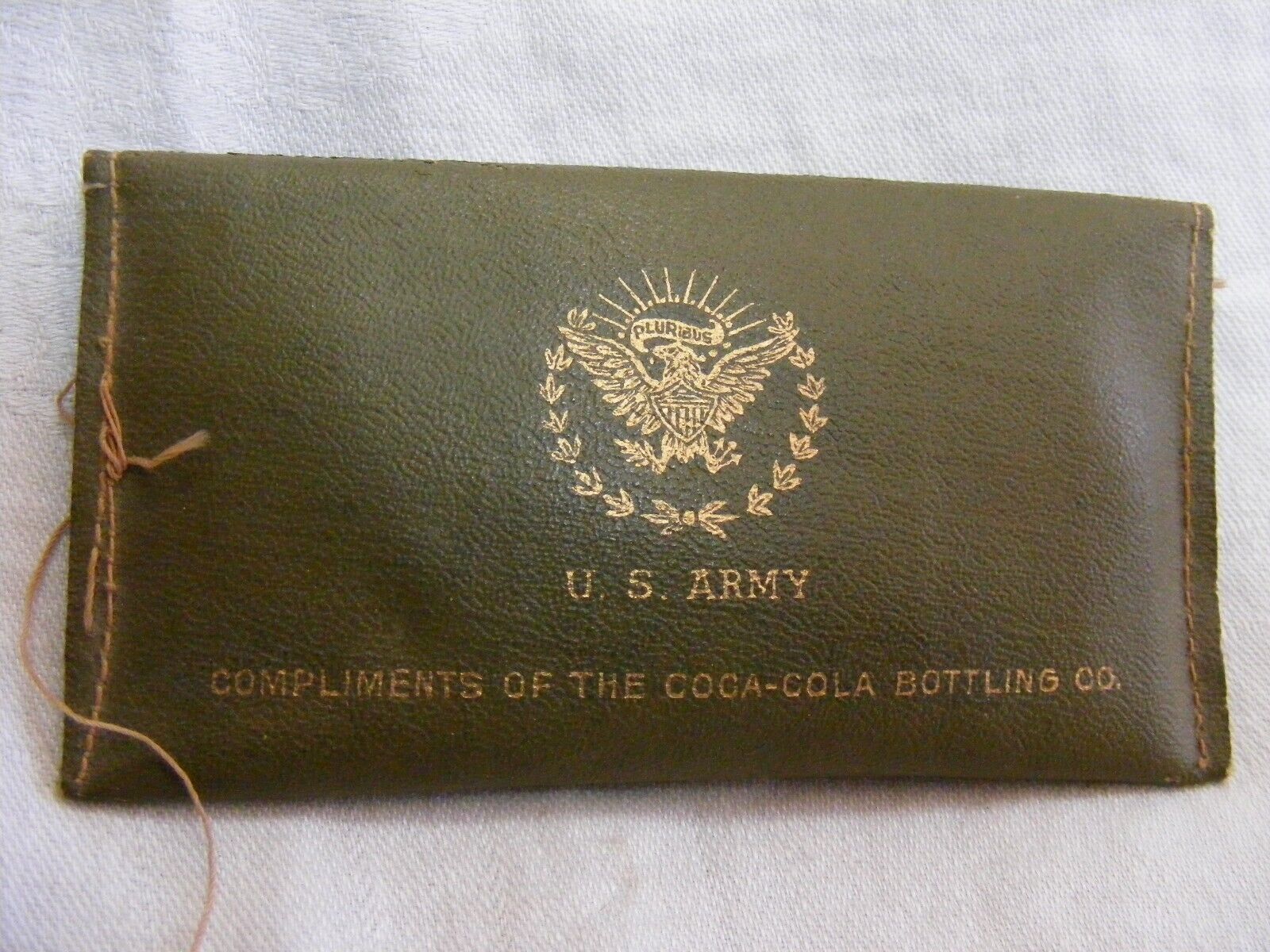 Vintage WW2 U.S. Army Sewing Kit Pouch 8-a #76