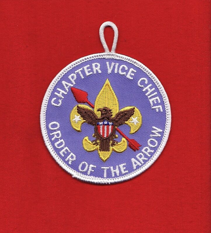 Chapter VICE Chief OA Lodge Order Arrow Patch Boy Scout BSA  