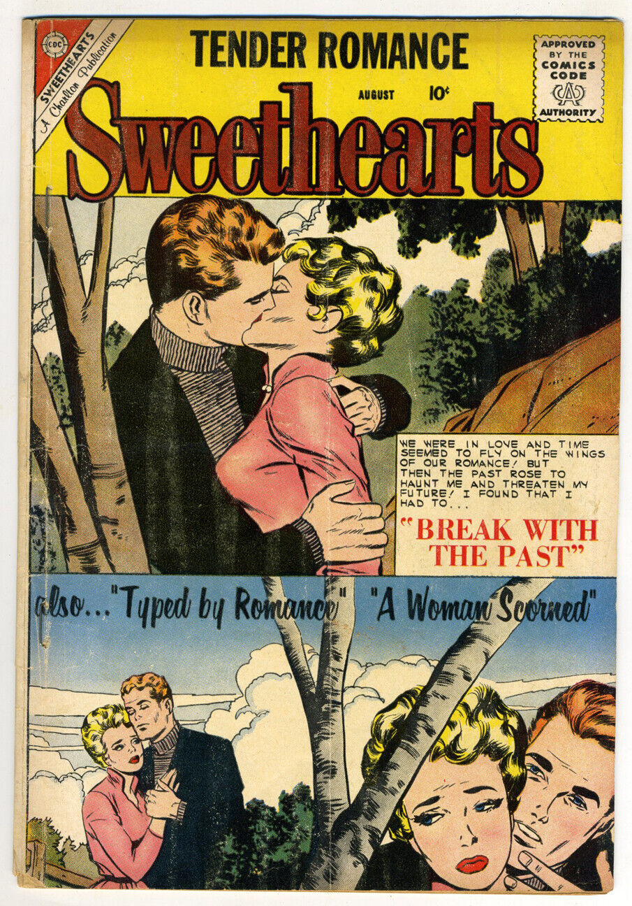 Charlton Sweethearts #55 1960 3.5 VG- OW